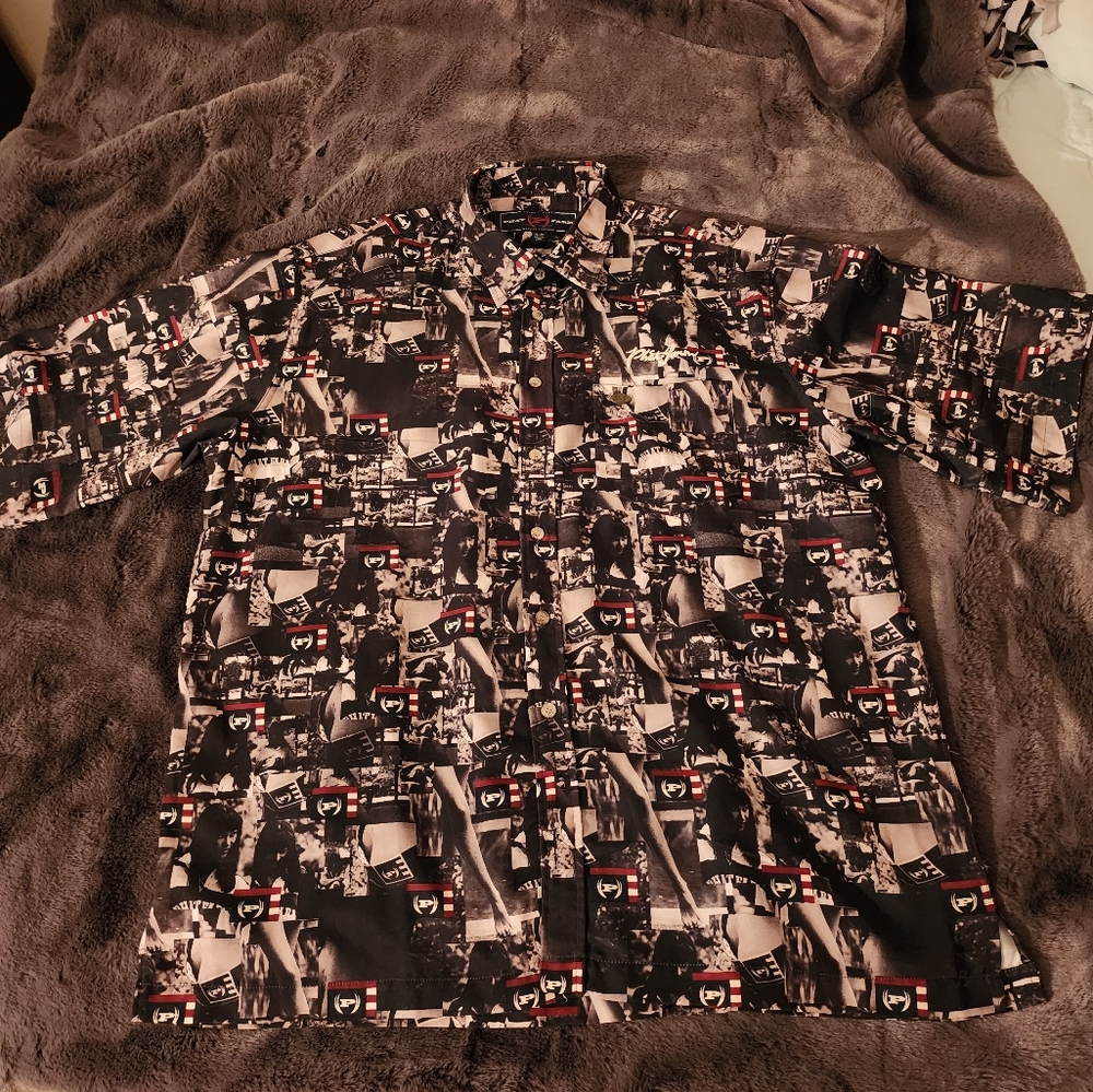 Phat Farm Short Sleeve Button Up - XXL USED